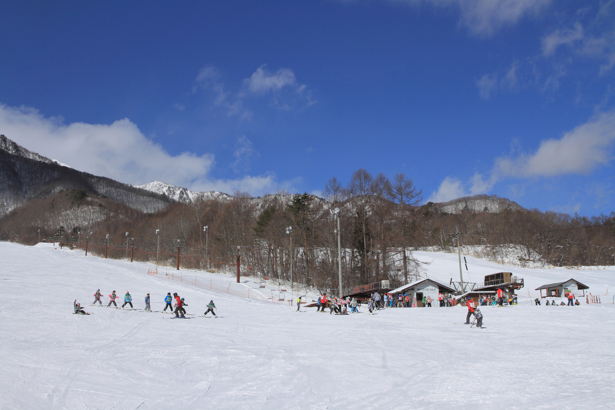長野縣白馬爺岳滑雪場滑雪教室