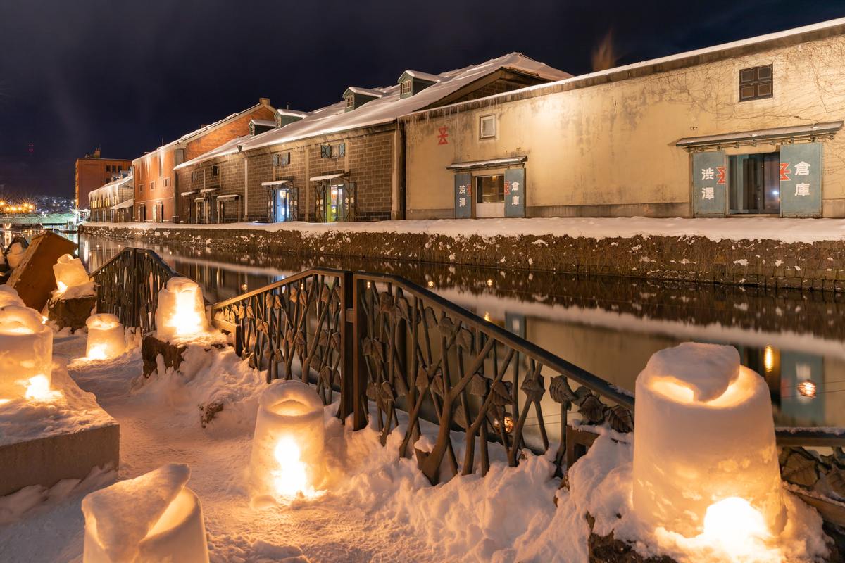 北海道小樽雪燈之路