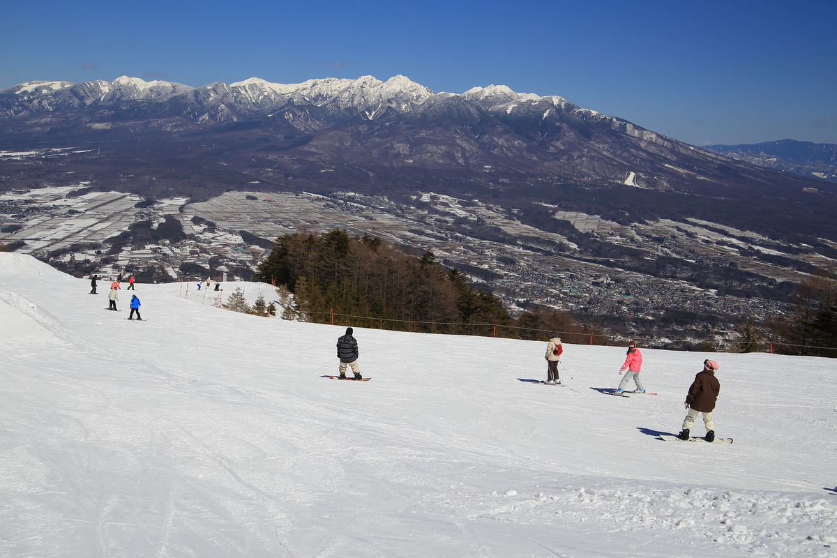 富士見麗景度假村雪景