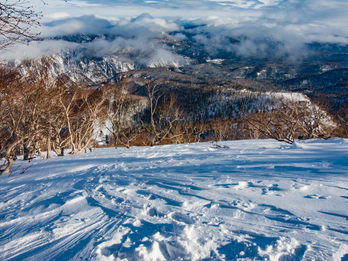 北海道大雪山層雲峽黑岳滑雪場