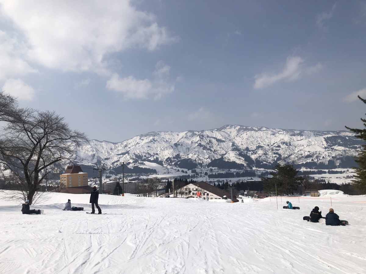 舞子滑雪度假村滑雪場風景